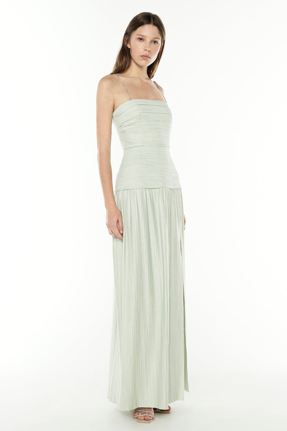 Royal Debut Dress (Sage)