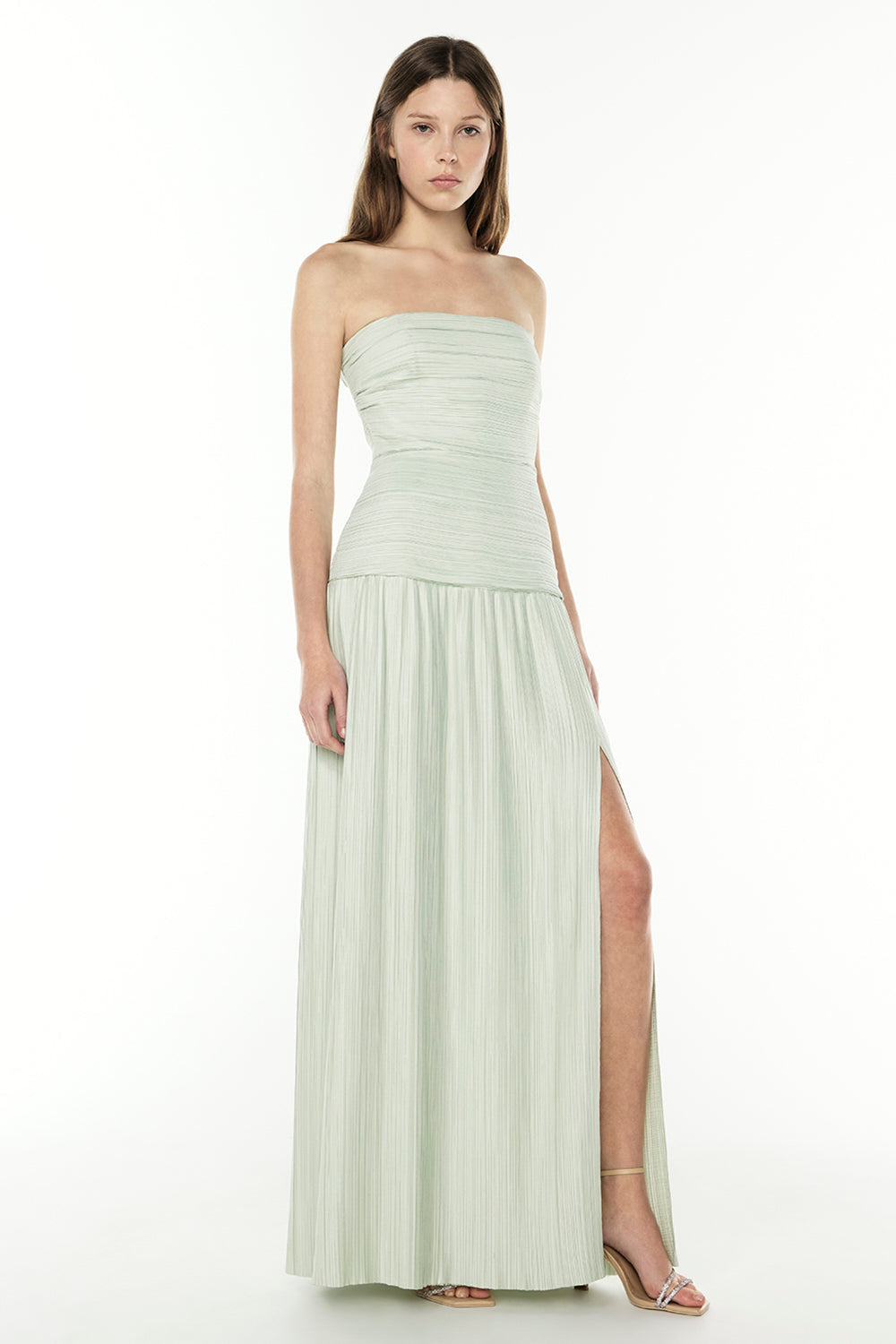 Royal Debut Dress (Sage)