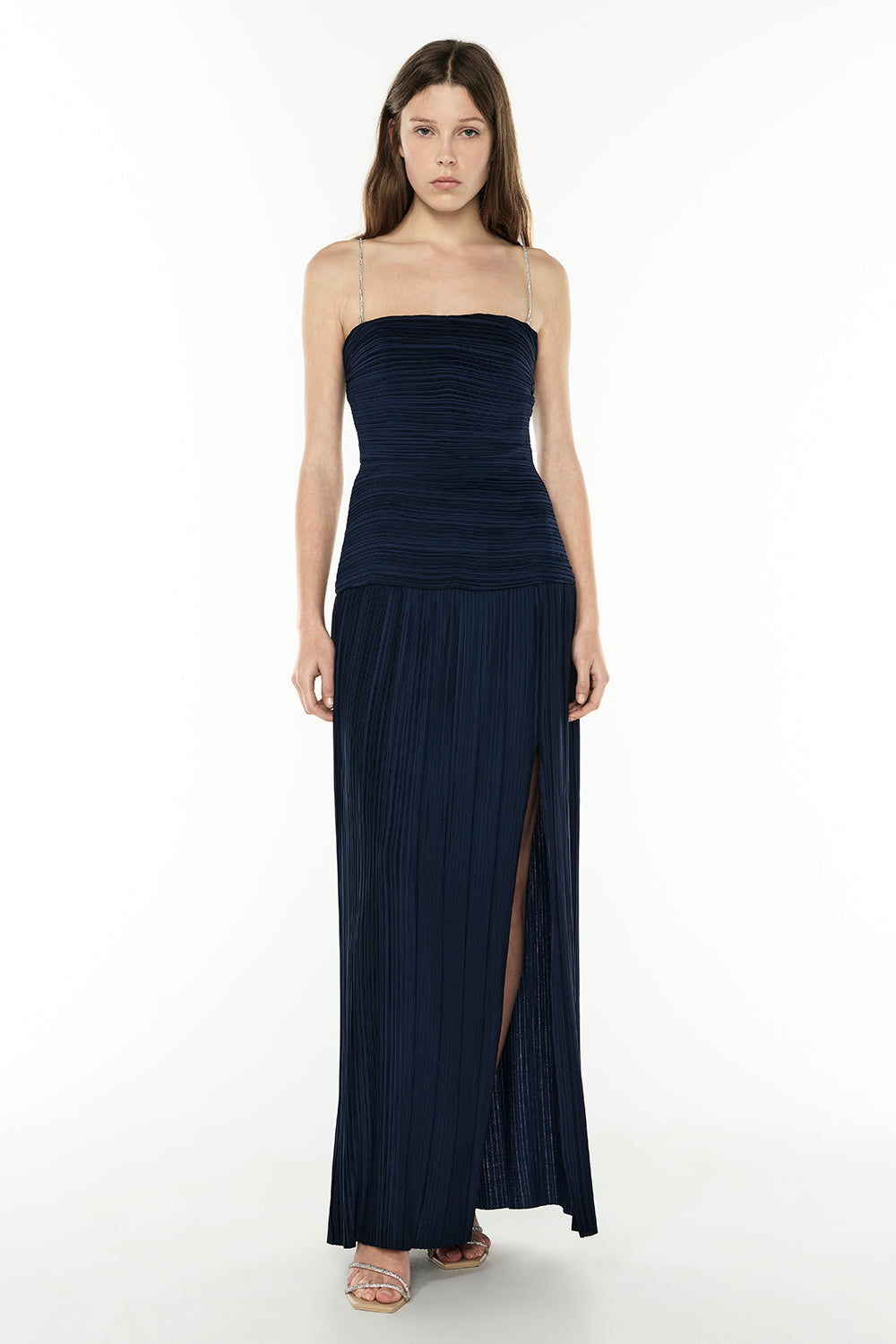Image of Dresses. Productname: Royal Debut Dress in NAVY colour by brand - Manning Cartell