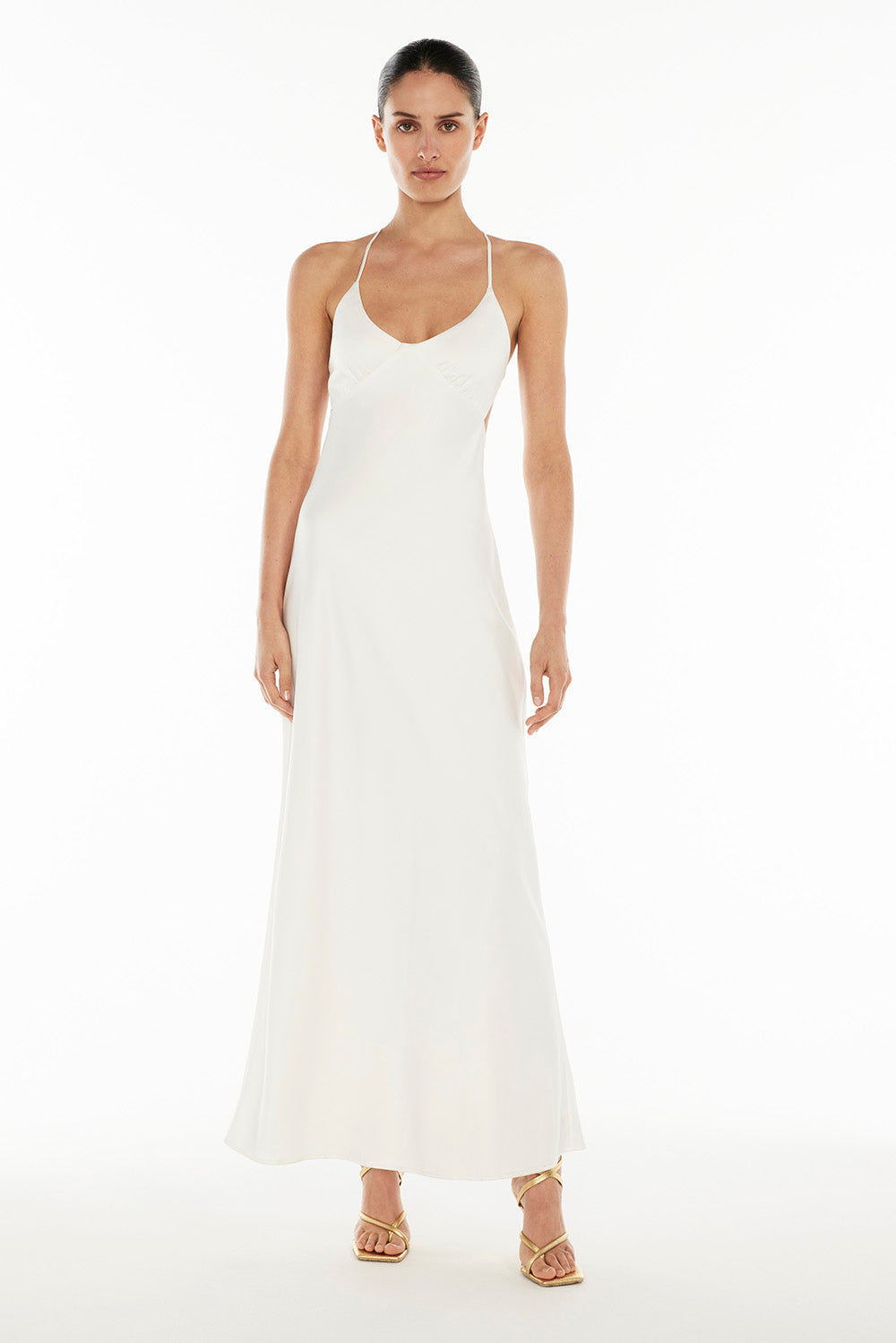 Image of Dresses. Productname: Saturation Point Slip Dress in WHITE colour by brand - Manning Cartell