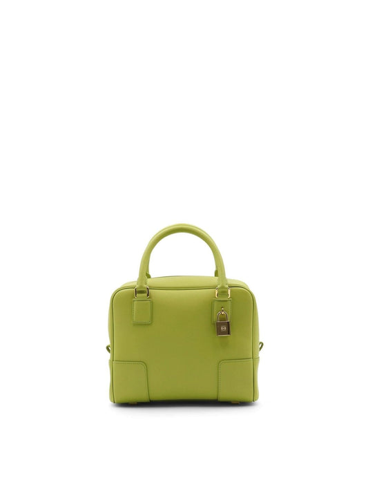Image of Bags. Productname: LOEWE Amazona 19 Bag in Nappa Calfskin in Lime Yellow colour by brand - LOEWE