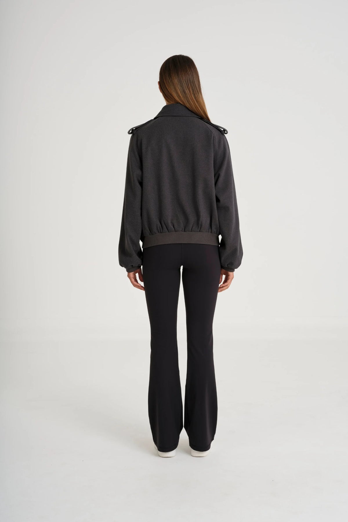 ALLFENIX Signature Bomber Jacket (Charcoal)