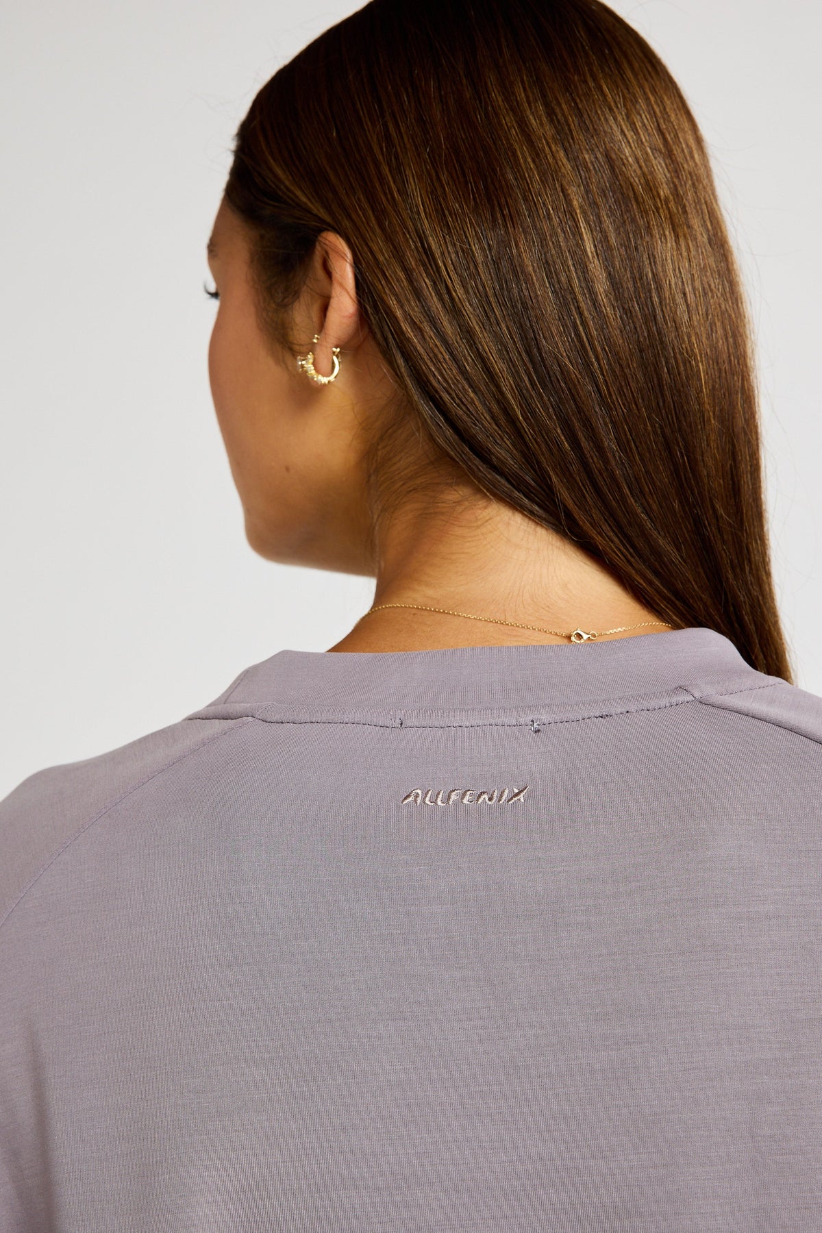 Soft Essentials Cropped Crew Neck Jumper (Graphite)