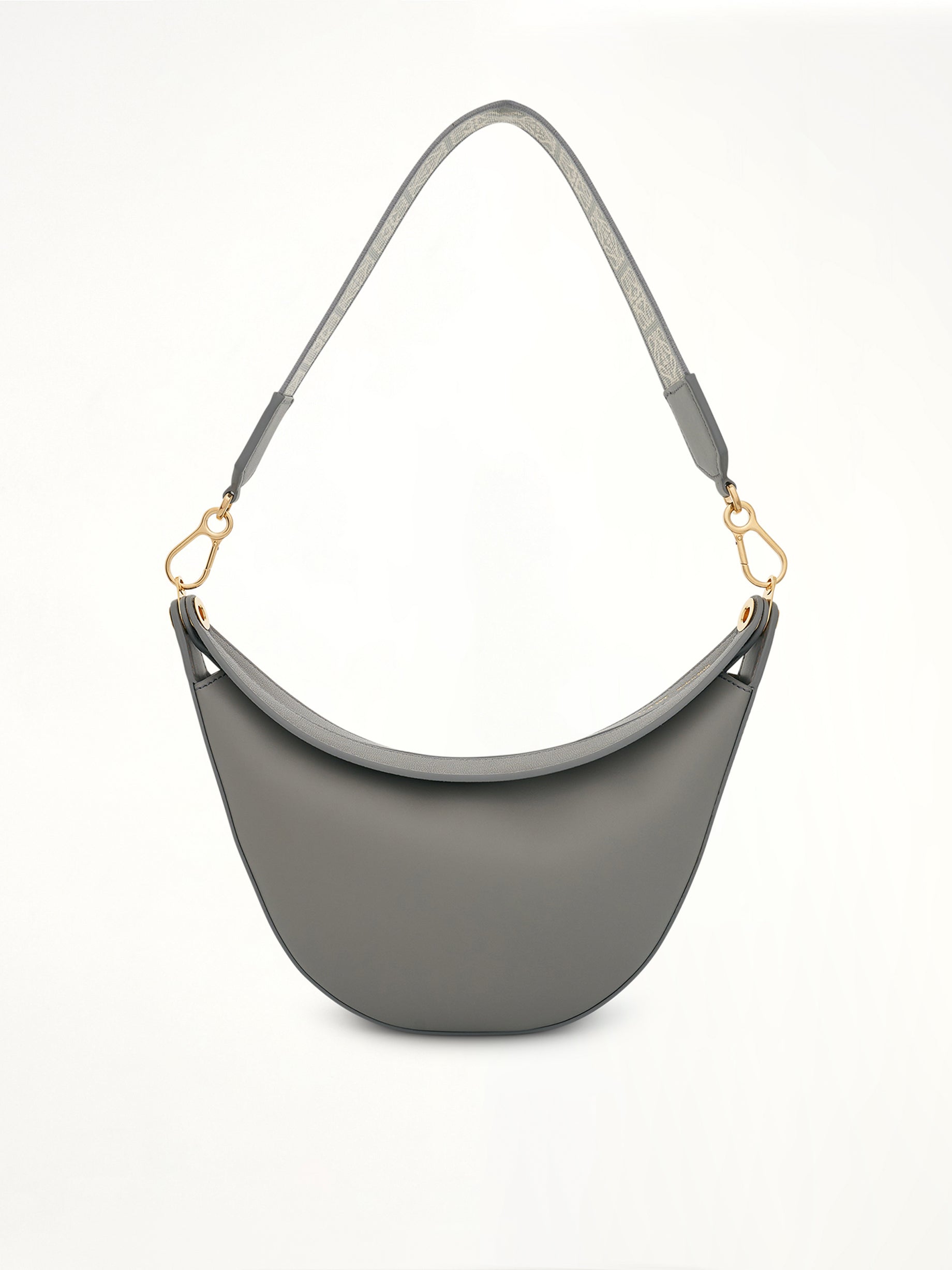 Image of Bags. Product name - Small Loewe Luna Bag in Grey colour by brand - LOEWE