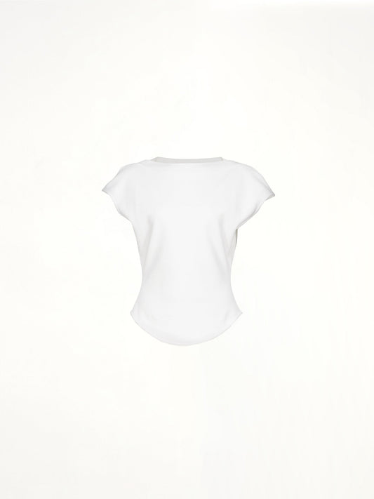 ALAIA Cap T-Shirt (White)