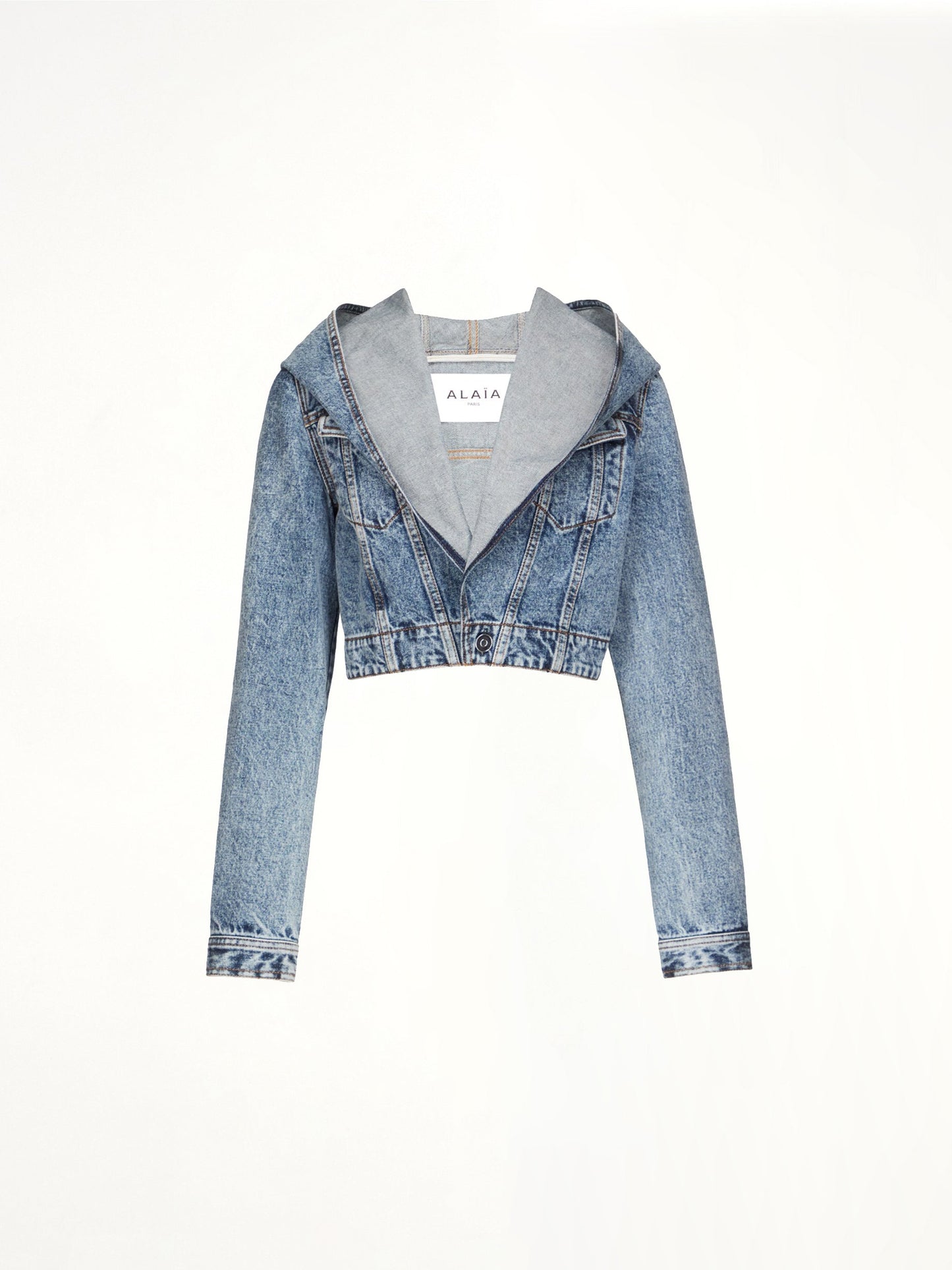 ALAIA Hooded Jacket (Blue)