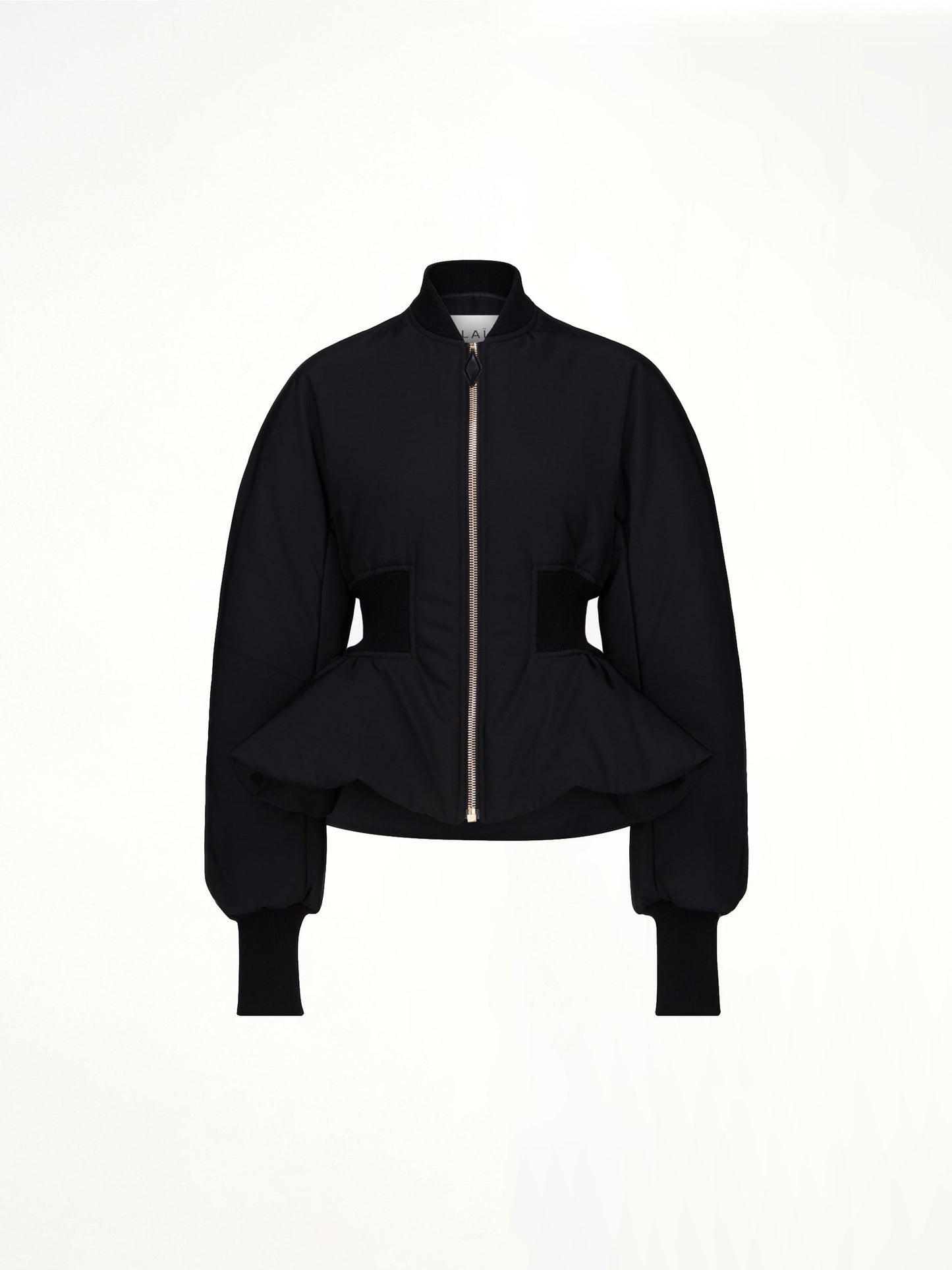 ALAIA Peplum Bomber (Black)