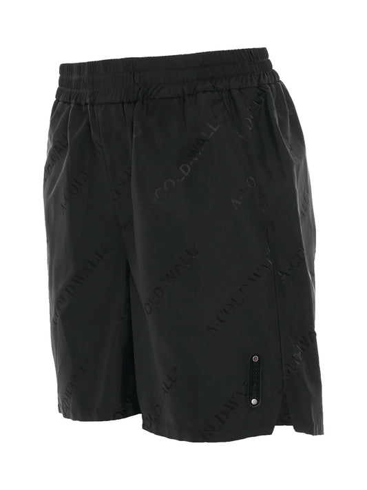 A-COLD-WALL Monogram Shorts (Black)