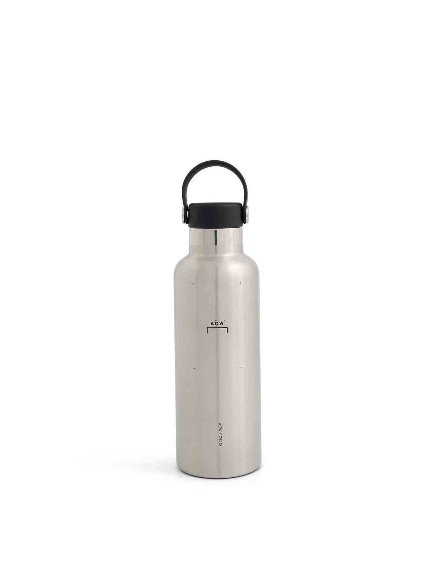 Image of Water Bottles. Productname: A-COLD-WALL Bracket Water Flask in SILVER colour by brand - A-COLD-WALL