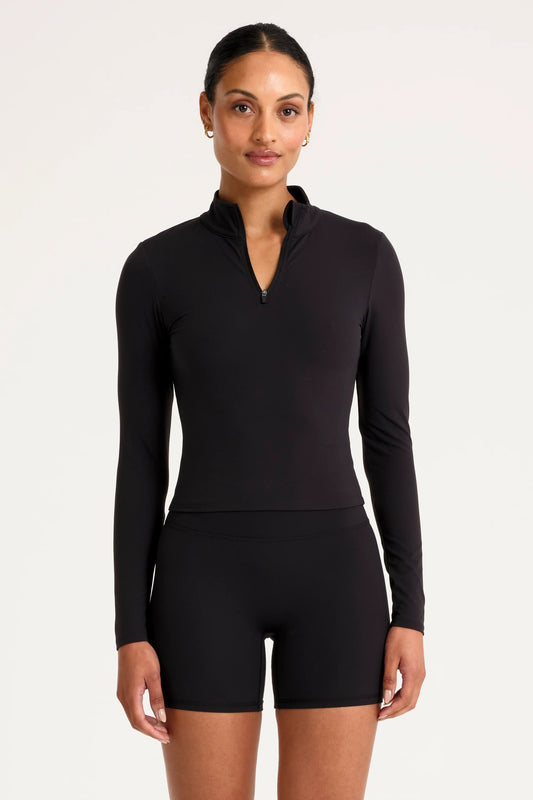 ALLFENIX CloudCore Lite 1/4 Zip Long Sleeve (Black)