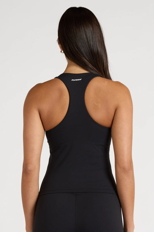 EcoSculpt Racer Tank (Black)
