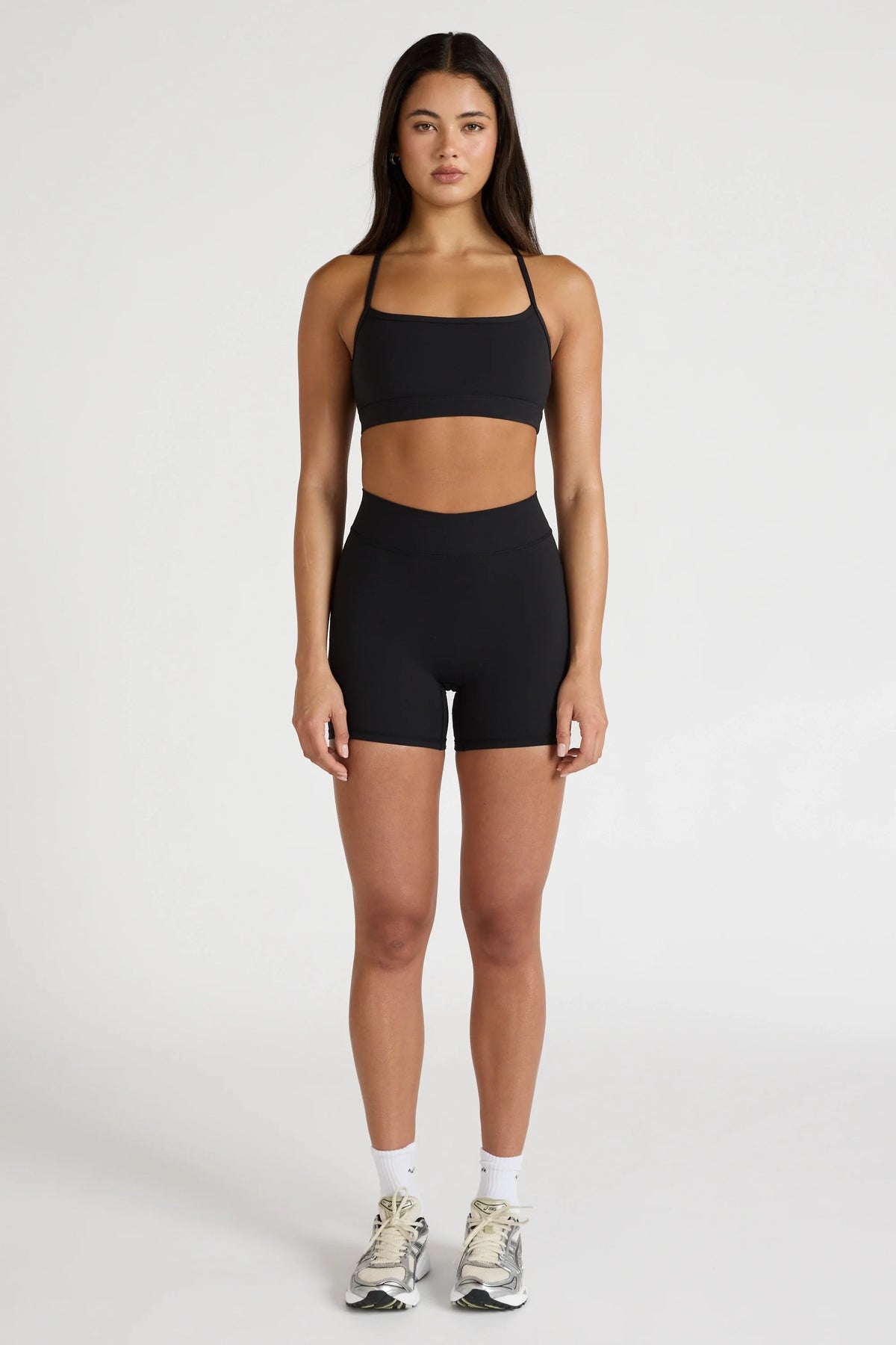 EcoSculpt Y-Back Sports Bra (Black)