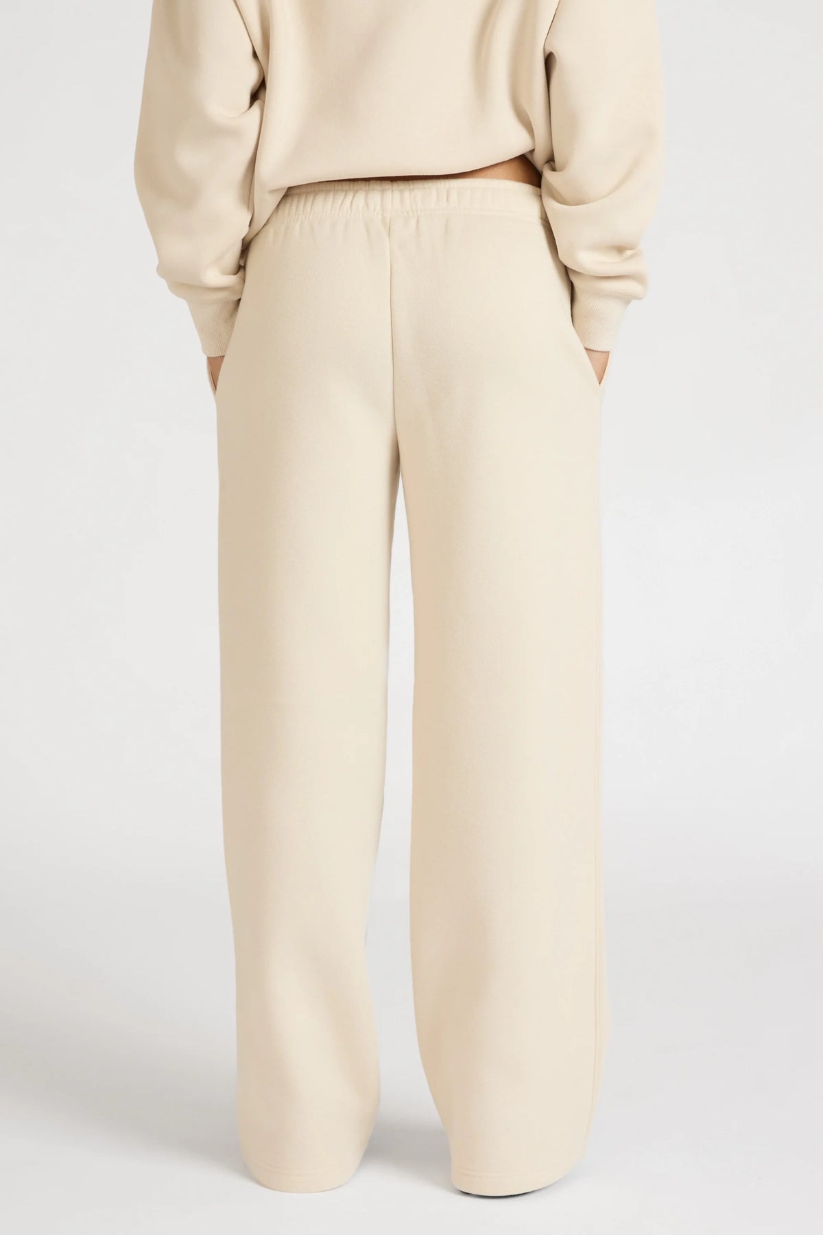 Wide Leg Track Pant (Clay)