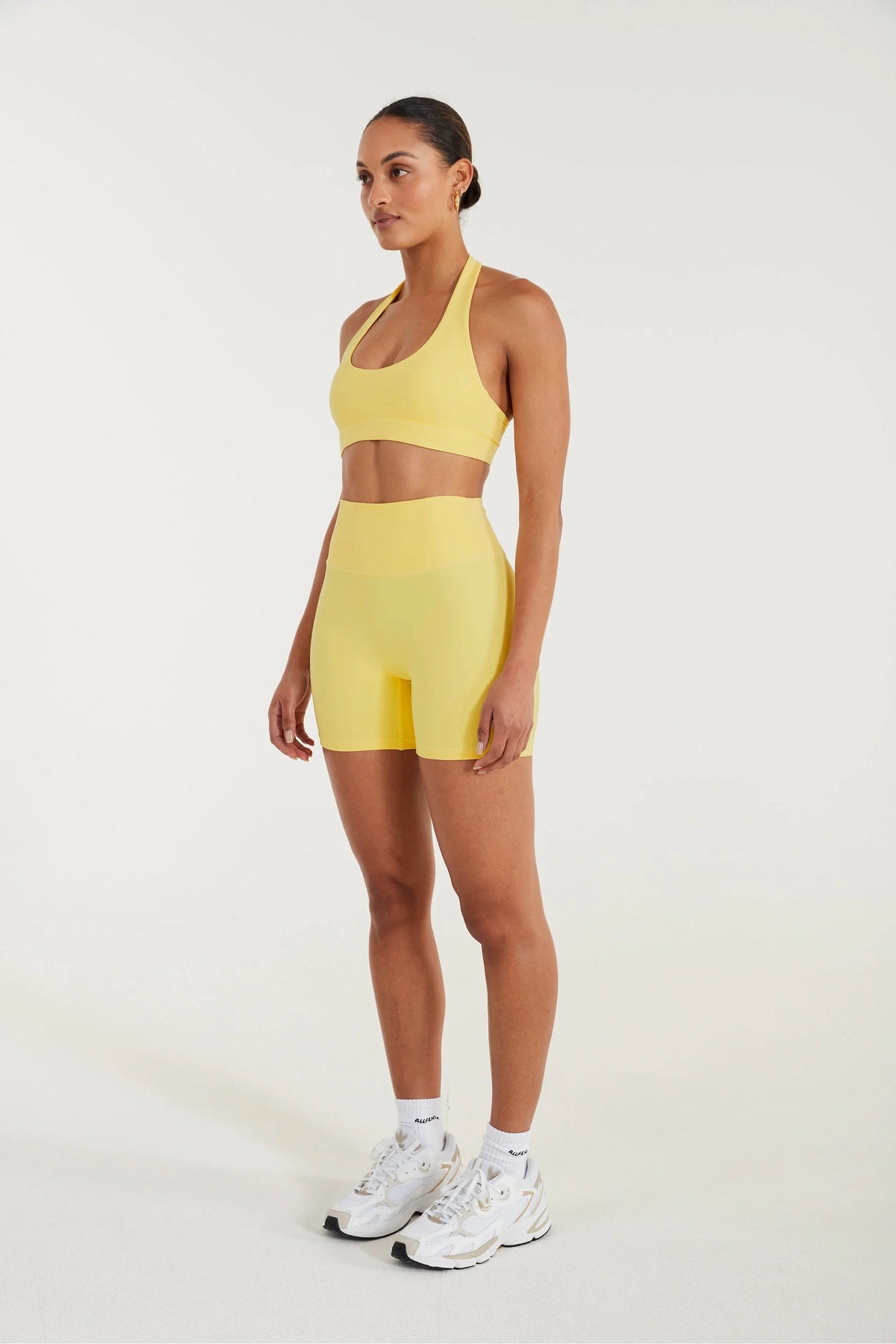 ALLFENIX CloudCore Halter Sports Bra (Yellow)