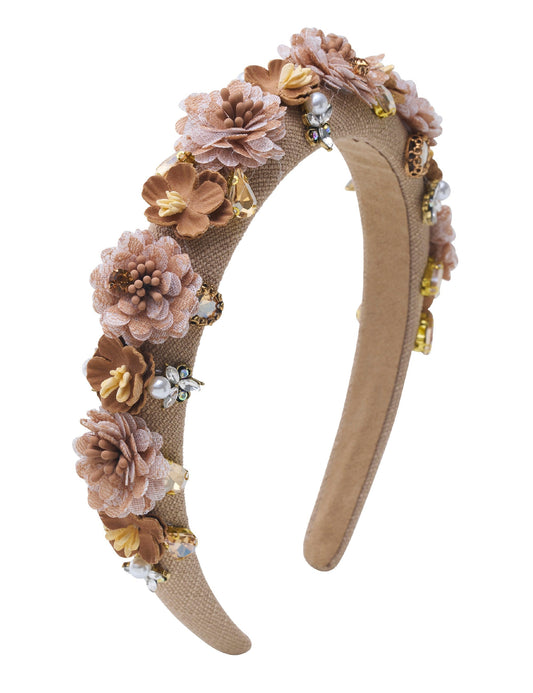 Colette Seaside Daisy Padded Headband (Print)