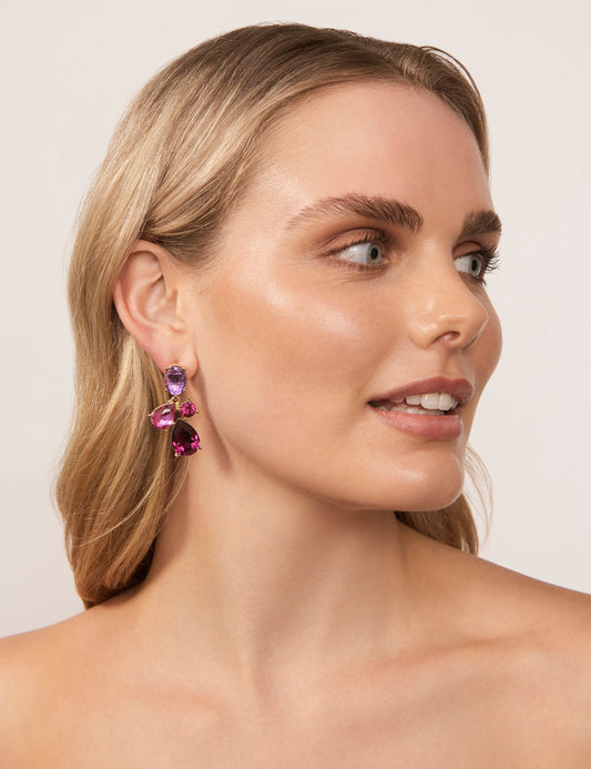 Image of Earrings. Productname: Colette SWEET DEWDROP EARRING in Print colour by brand - Colette