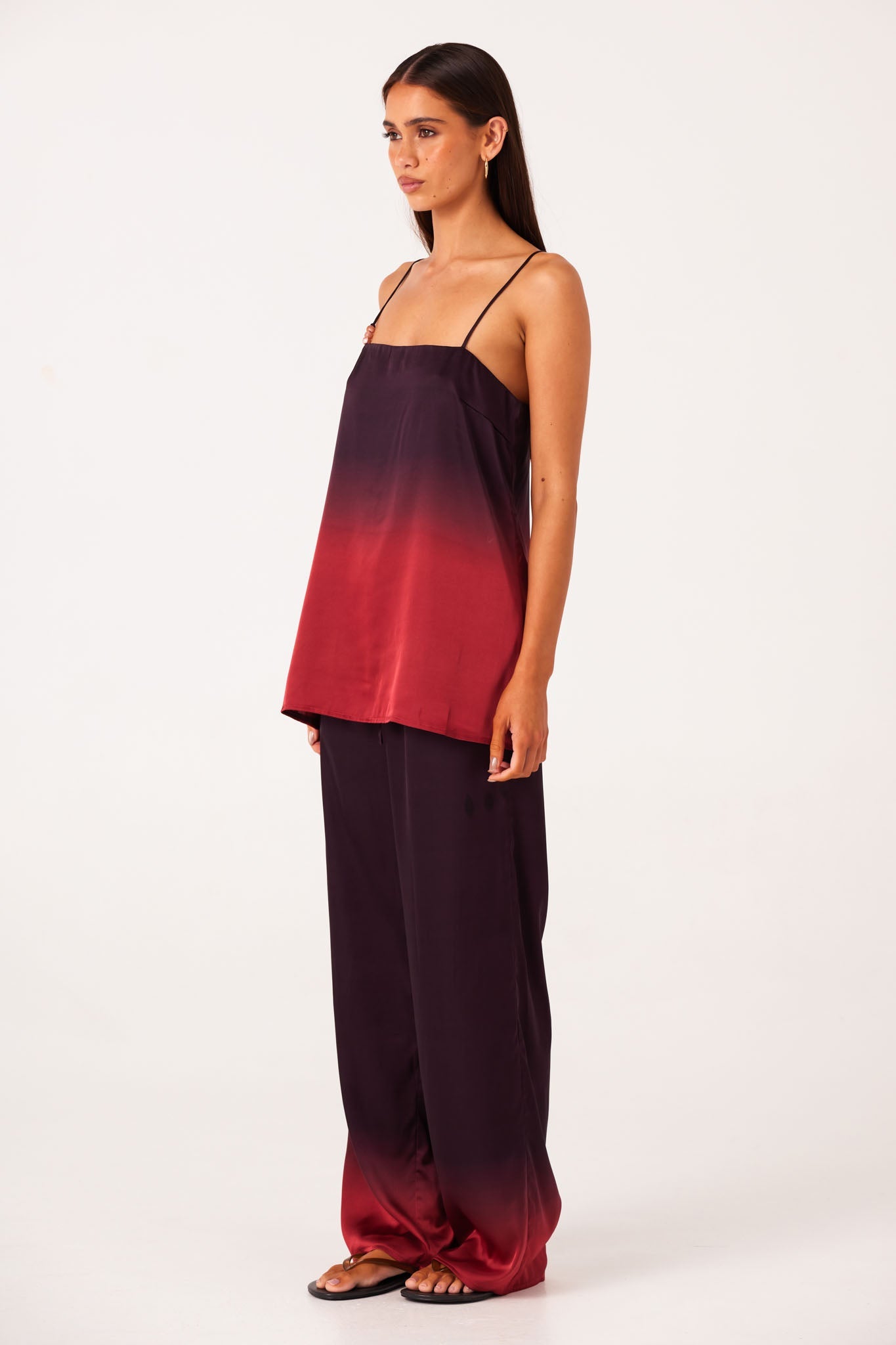 SNDYS AMAYA PANTS (Plum Ombre)