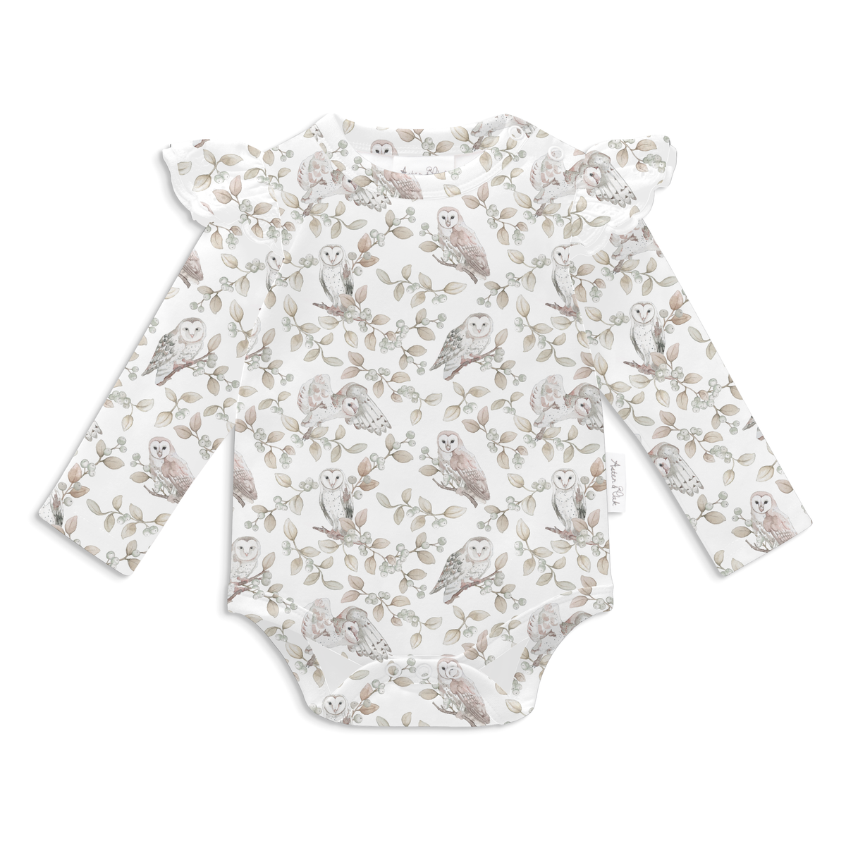 Barn Owl Flutter Onesie