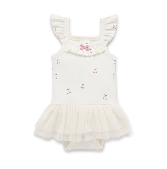 Cherry Tutu Singlet Onesie