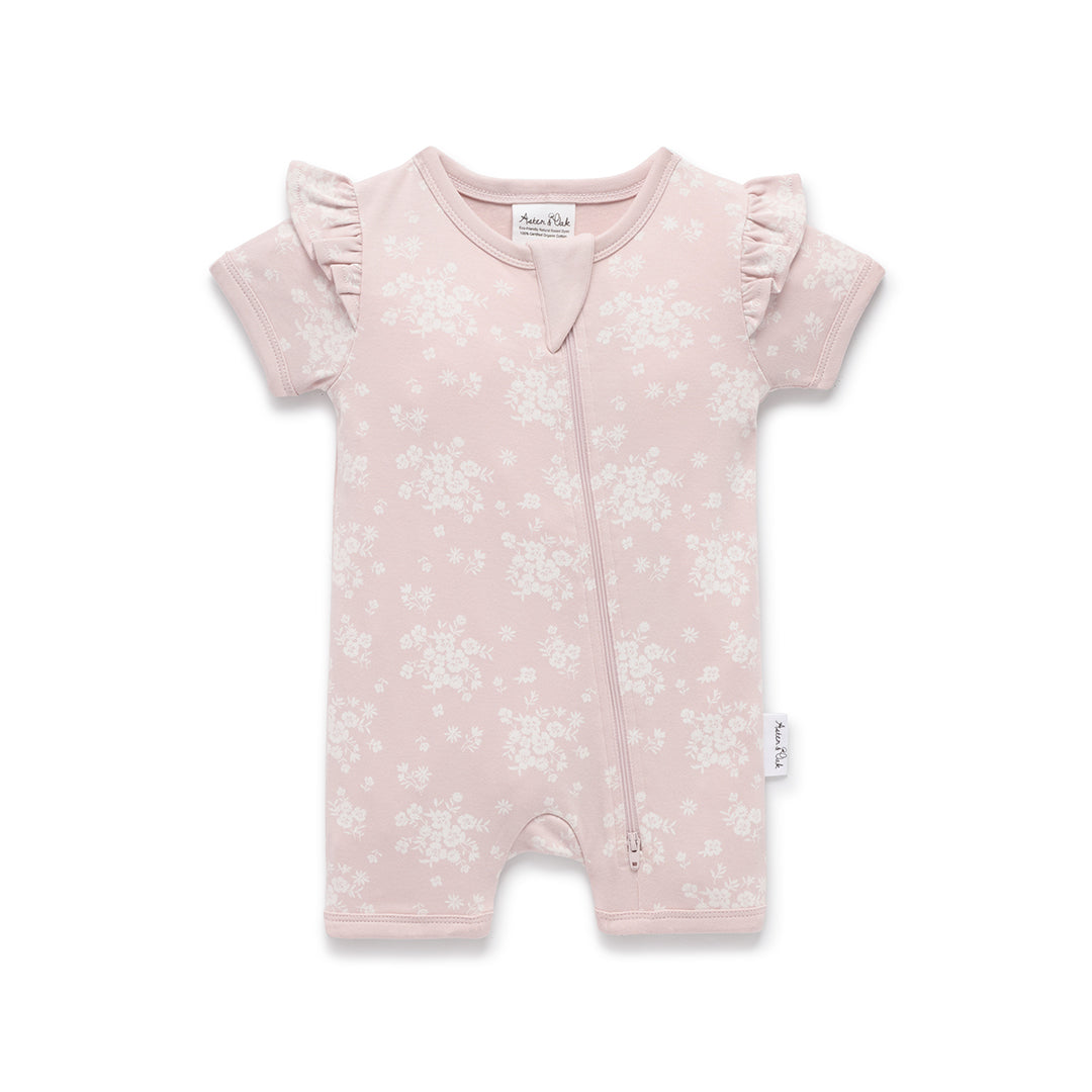 Eve Floral Zip Romper