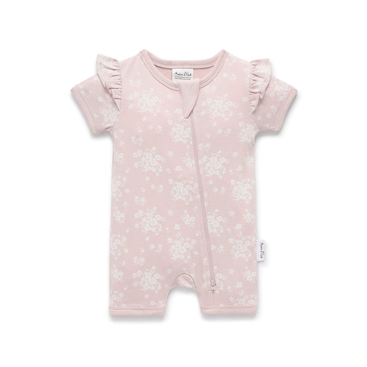 Eve Floral Zip Romper