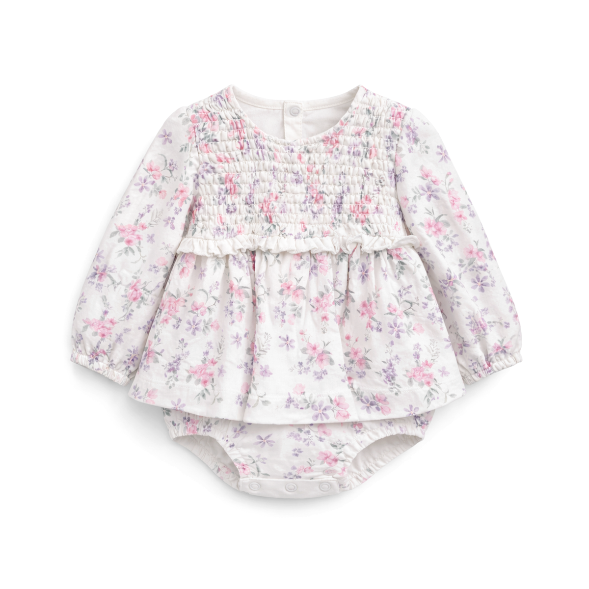 Pastel Bloom Dress Romper
