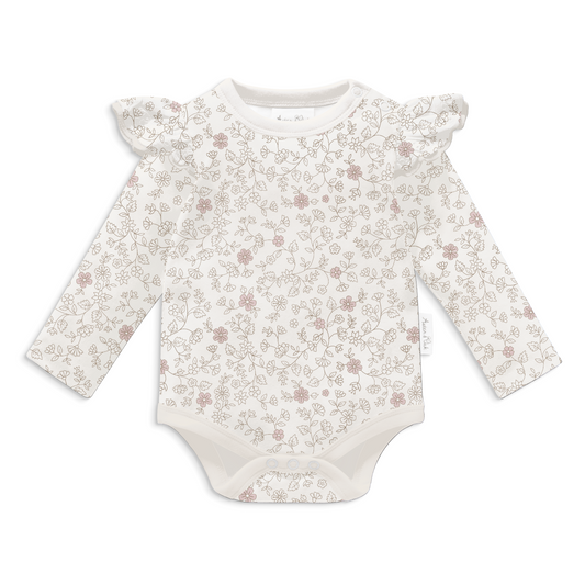 Pippy Floral Flutter Onesie