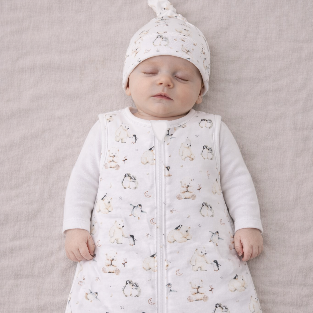 Polar Friends Knot Hat
