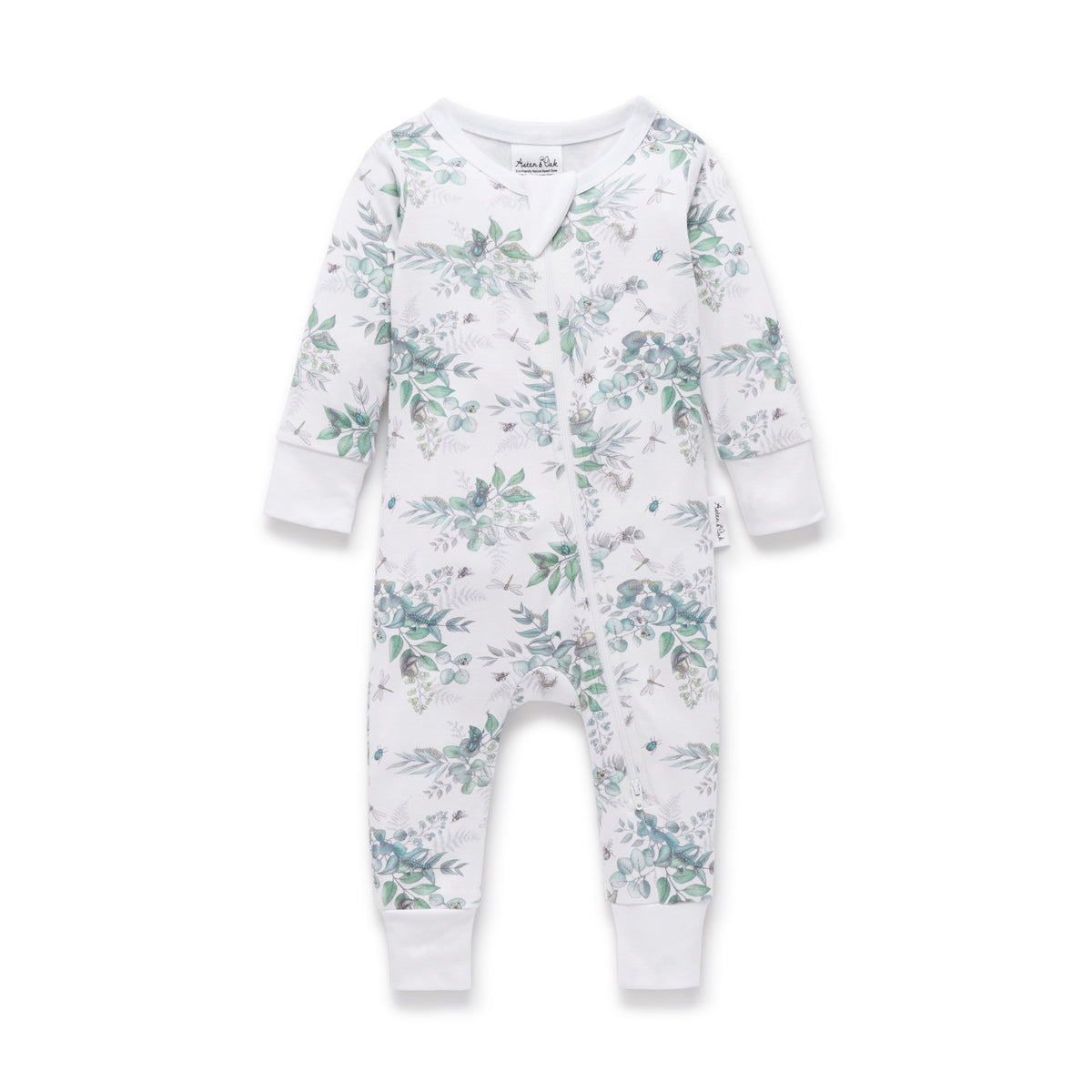 Snuggle Bug LS Zip Romper