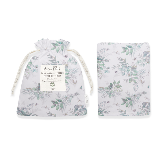 Snuggle Bug Organic Cot Sheet