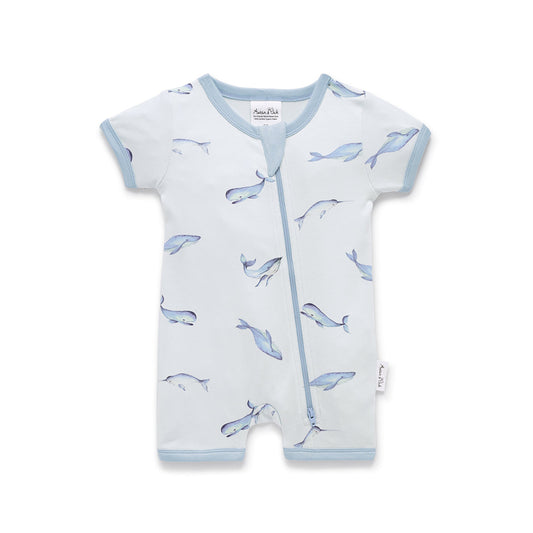 Under The Sea Zip Romper