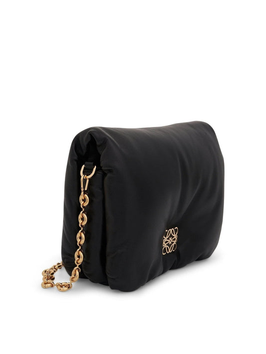 LOEWE Puffer Goya Bag (Black)