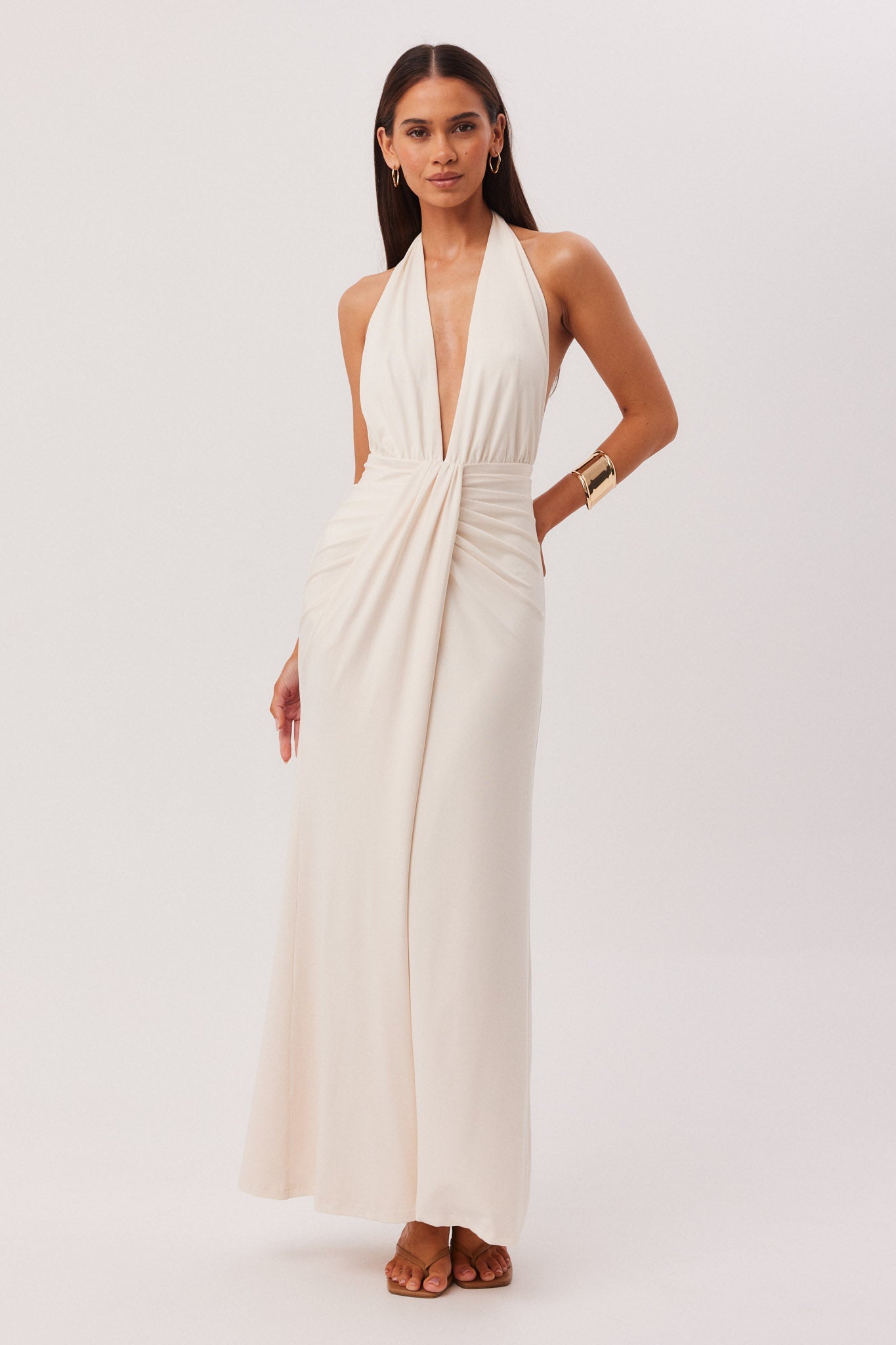 SNDYS ARIOS MAXI DRESS (Vanilla)