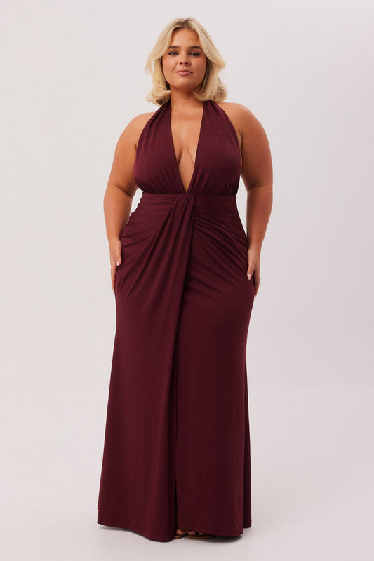 SNDYS ARIOS MAXI DRESS (Cabernet)