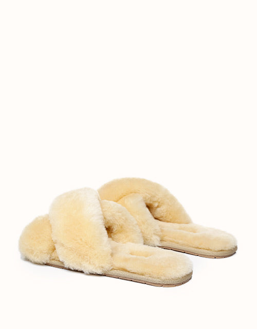AUSTRALIAN SHEPHERD® LINTY Slippers (Cream)