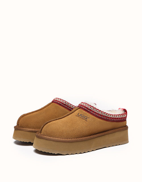 AUSTRALIAN SHEPHERD® Ventus Platform Slippers (Sand)