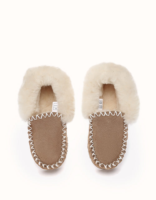 Ugg AUSTRALIAN SHEPHERD® Kids Popo Moccasins (Chestnut)