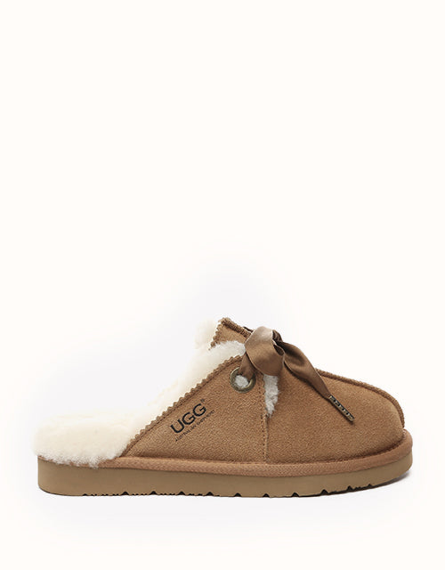 Image of Slippers. Product name - AUSTRALIAN SHEPHERD® Ruby in Dawn Pink colour by brand - Ugg Australian Shepherd