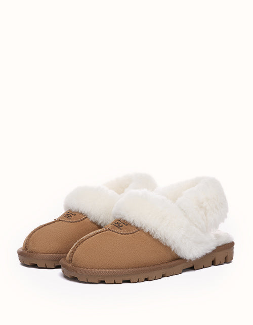 Ugg AUSTRALIAN SHEPHERD® Waffle Fluffy Slippers (Chestnut)