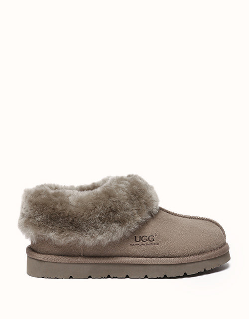 Image of Slippers. Product name - AUSTRALIAN SHEPHERD® Homey Special Slippers in Brown colour by brand - Ugg Australian Shepherd