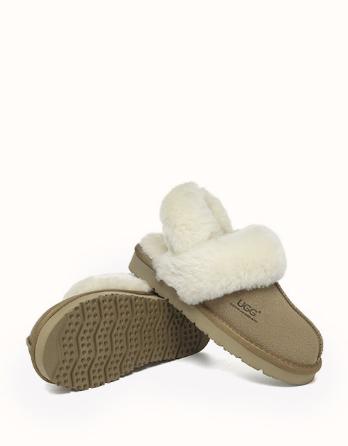 Ugg AUSTRALIAN SHEPHERD® Muffin Fluffy Slippers (Chestnut)