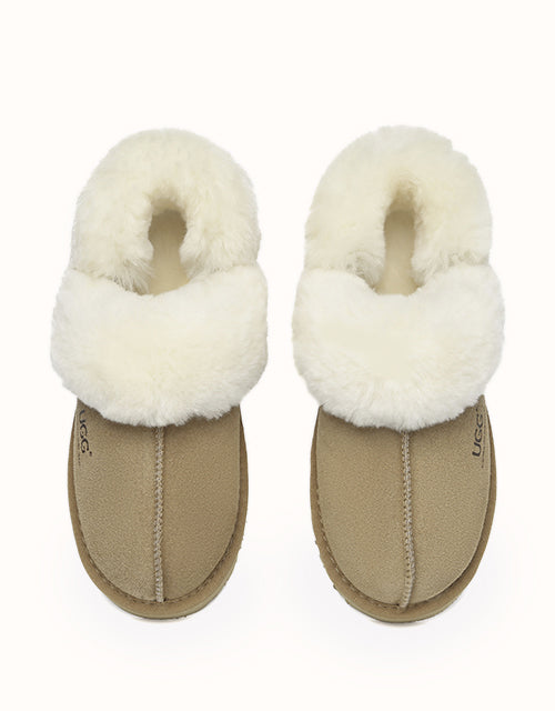 Ugg AUSTRALIAN SHEPHERD® Muffin Fluffy Slippers (Chestnut)