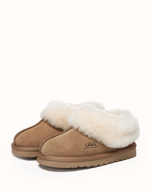 Ugg AUSTRALIAN SHEPHERD® Kids Homey Slippers (Chestnut)