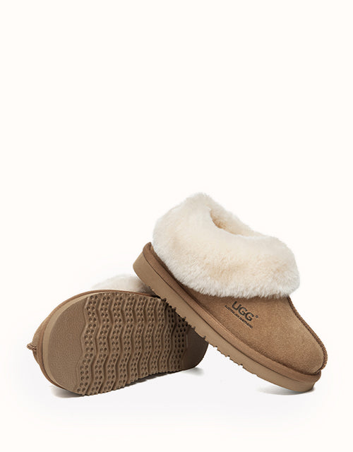 Ugg AUSTRALIAN SHEPHERD® Kids Homey Slippers (Chestnut)