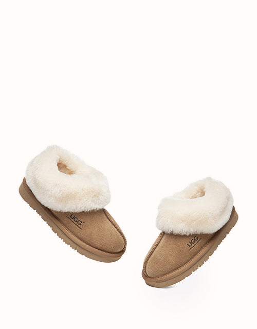 Ugg AUSTRALIAN SHEPHERD® Kids Homey Slippers (Chestnut)