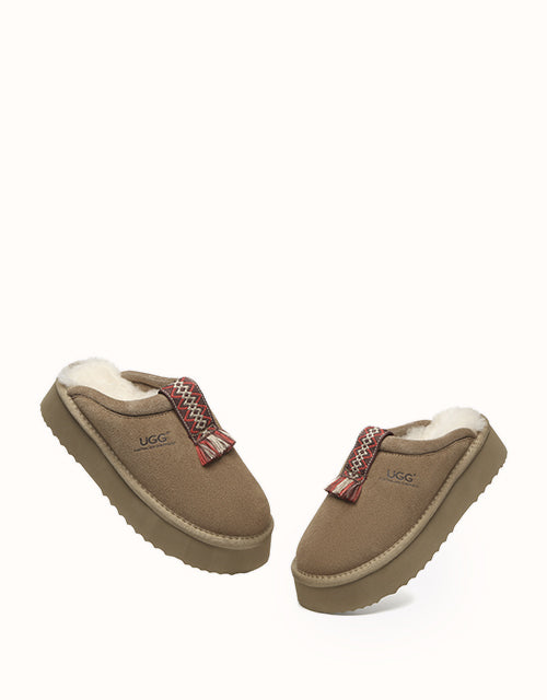 Ugg AUSTRALIAN SHEPHERD® Calla Slippers (Chestnut)