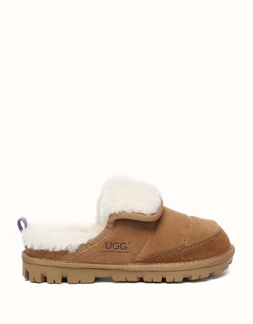 Image of Slippers. Product name - AUSTRALIAN SHEPHERD® Theia in Chestnut colour by brand - Ugg Australian Shepherd