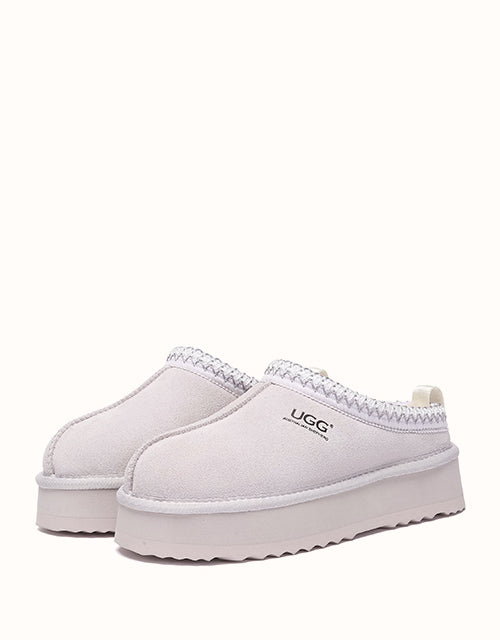 Ugg AUSTRALIAN SHEPHERD® Tay Platform Muti-Colour Slippers (Denim Blue)