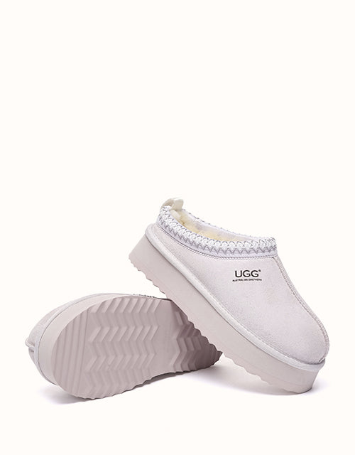 Ugg AUSTRALIAN SHEPHERD® Tay Platform Muti-Colour Slippers (Denim Blue)