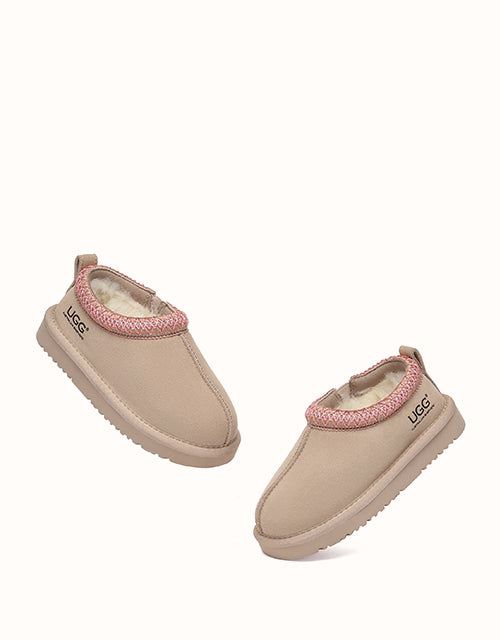 Ugg AUSTRALIAN SHEPHERD® Tay Kids Slippers (Olive Brown)